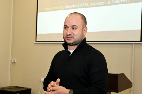 Futzal hakimləri və inspektorlar üçün seminar keçirib - FOTO