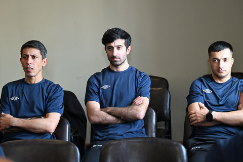 Futzal hakimləri və inspektorlar üçün seminar keçirib - FOTO