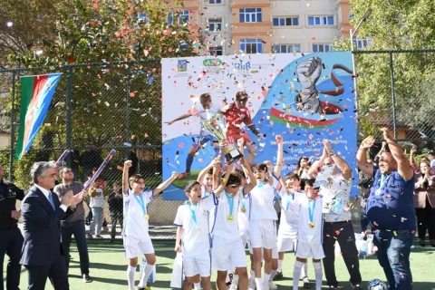 Mini-football tournament organized under the initiative of Leyla Aliyeva concludes in Baku - PHOTO