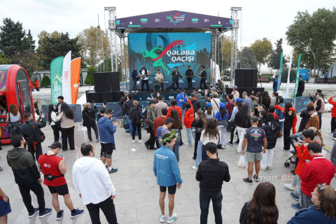 Bakıda V “Qələbə qaçışı” başa çatıb - YENİLƏNİB + FOTO + VİDEO