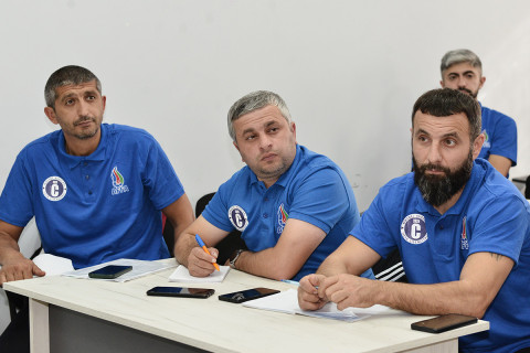 Gəncədə keçirilən UEFA-nın məşqçi hazırlığı proqramı başa çatdı - FOTO