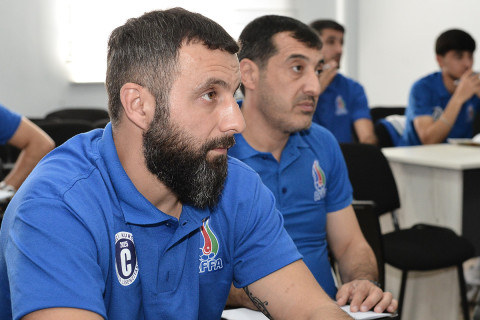 Gəncədə keçirilən UEFA-nın məşqçi hazırlığı proqramı başa çatdı - FOTO