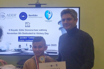 Rotterdamda Zəfər Gününə həsr olunmuş şahmat turniri keçirilib - FOTO