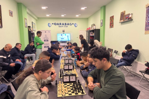 Rotterdamda Zəfər Gününə həsr olunmuş şahmat turniri keçirilib - FOTO