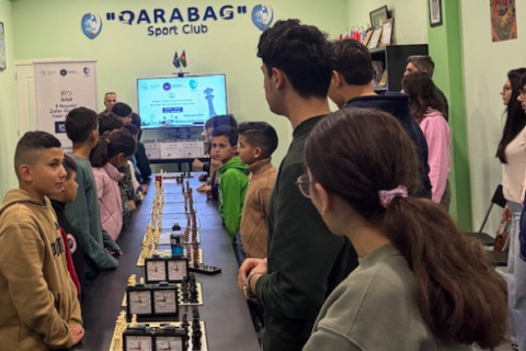 Rotterdamda Zəfər Gününə həsr olunmuş şahmat turniri keçirilib - FOTO