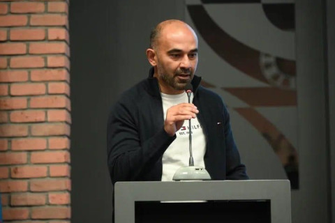 Фарид Гаибов встретился с отличившимися на международных соревнованиях азербайджанскими спортсменами - ФОТО