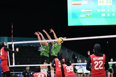 Игры исламской солидарности: женская сборная Азербайджана по волейболу одержала победу - ОБНОВЛЕНО + ФОТО