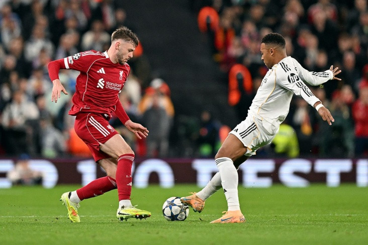 "Ливерпуль" дома минимально обыграл мадридский "Реал" - ВИДЕО