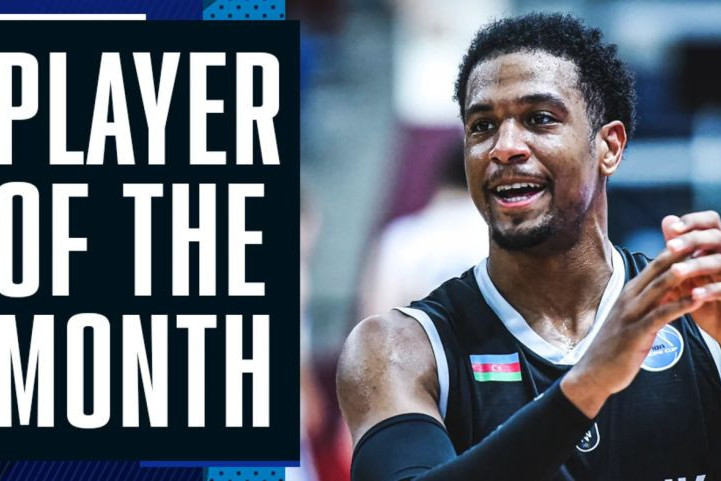 Игрок "Нефтчи" признан лучшим баскетболистом Кубка Европы ФИБА по итогам октября