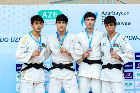 Sumqayıtda gənc cüdoçular arasında Abşeron-Xızı bölgəsi üzrə region birinciliyi keçirilib - FOTO