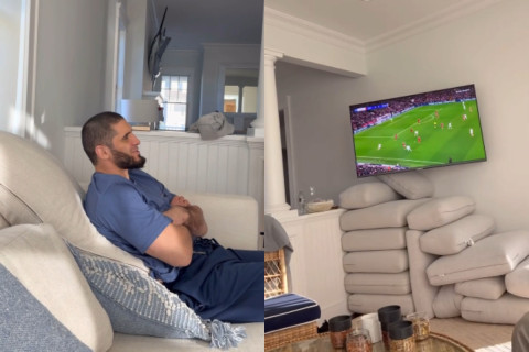 Həbib Nurməhəmmədov İslam Maxaçevin futbol biliklərini yoxladı - VİDEO