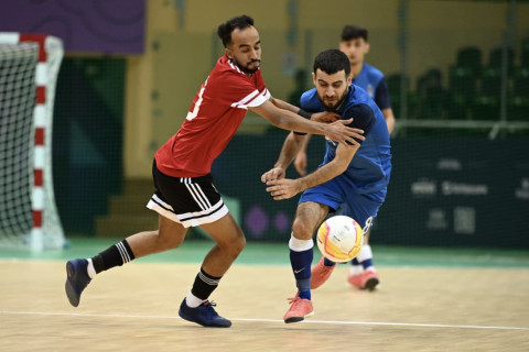 Сборная Азербайджана по футзалу обыграла Ливию в рамках VI Игр исламской солидарности - ФОТО