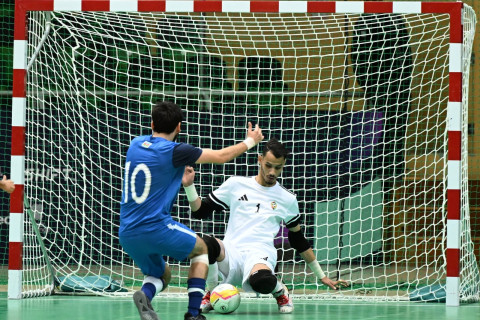 Сборная Азербайджана по футзалу обыграла Ливию в рамках VI Игр исламской солидарности - ФОТО