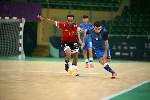 Сборная Азербайджана по футзалу обыграла Ливию в рамках VI Игр исламской солидарности - ФОТО