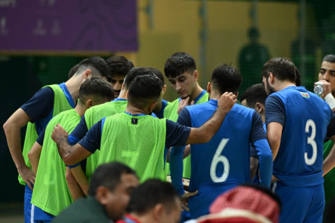 Сборная Азербайджана по футзалу обыграла Ливию в рамках VI Игр исламской солидарности - ФОТО