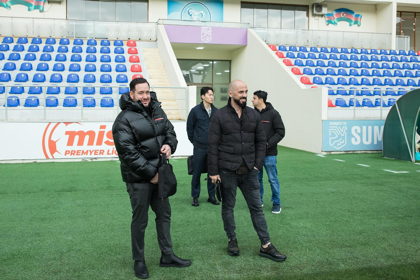 FIFA lisenziyalı agent və skautlar “Sumqayıt” klubunun qonağı olublar - FOTO