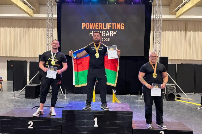 Azerbaijan strongmen shine at World Championship in Hungary - PHOTO