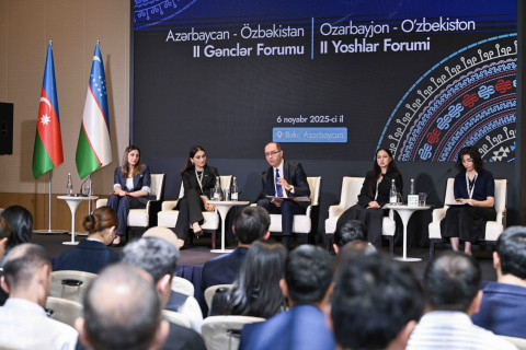 Состоялся II Молодежный форум Азербайджан — Узбекистан - ФОТО
