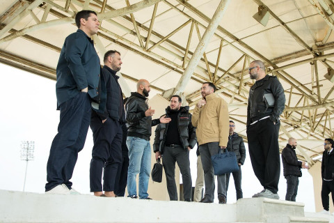 FIFA lisenziyalı agent və skautlar “Sumqayıt” klubunun qonağı olublar - FOTO