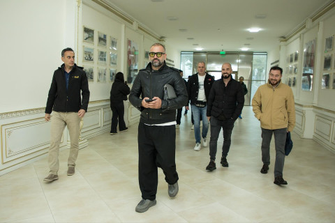 FIFA lisenziyalı agent və skautlar “Sumqayıt” klubunun qonağı olublar - FOTO