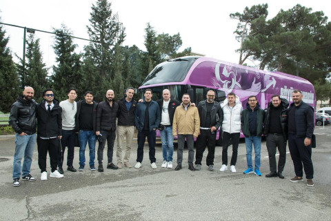 FIFA lisenziyalı agent və skautlar “Sumqayıt” klubunun qonağı olublar - FOTO