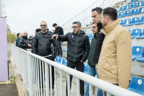 FIFA lisenziyalı agent və skautlar “Sumqayıt” klubunun qonağı olublar - FOTO