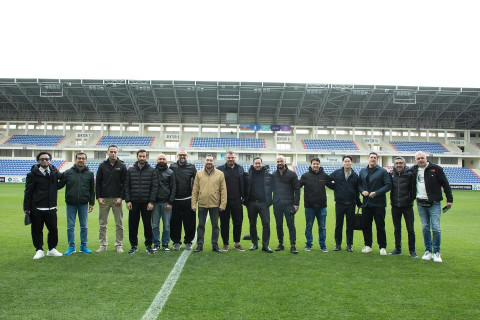 FIFA lisenziyalı agent və skautlar “Sumqayıt” klubunun qonağı olublar - FOTO