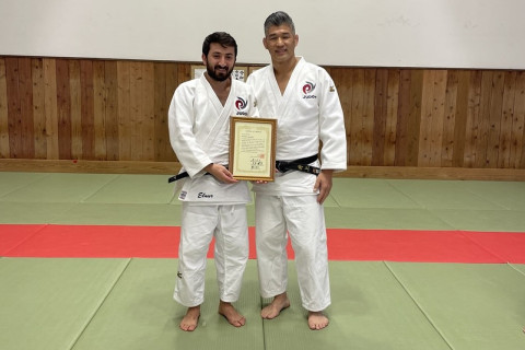 Azerbaijan U-17 girls’ team coach completes international judo coaching seminar in Japan - PHOTO