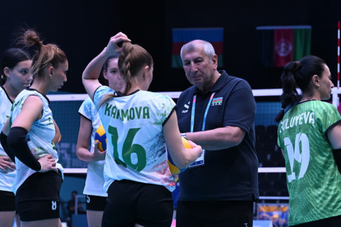 Игры исламской солидарности: женская сборная Азербайджана уверенно обыграла команду Таджикистана - ФОТО