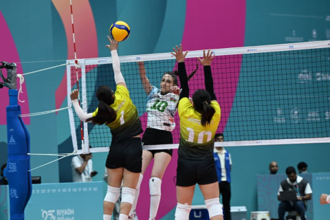 Игры исламской солидарности: женская сборная Азербайджана уверенно обыграла команду Таджикистана - ФОТО