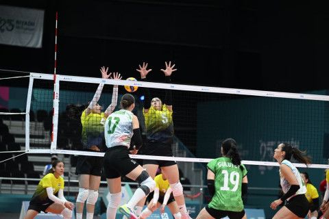 Игры исламской солидарности: женская сборная Азербайджана уверенно обыграла команду Таджикистана - ФОТО