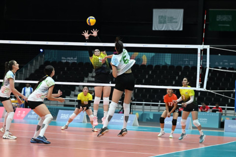 Игры исламской солидарности: женская сборная Азербайджана уверенно обыграла команду Таджикистана - ФОТО