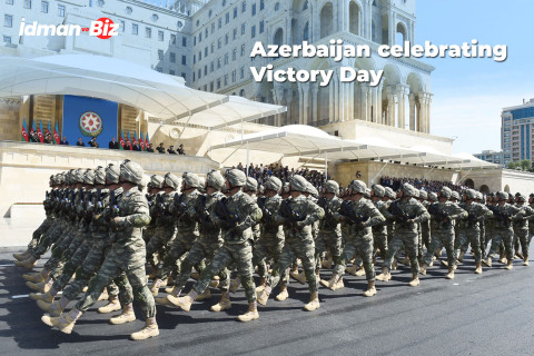 Azerbaijan celebrating Victory Day!