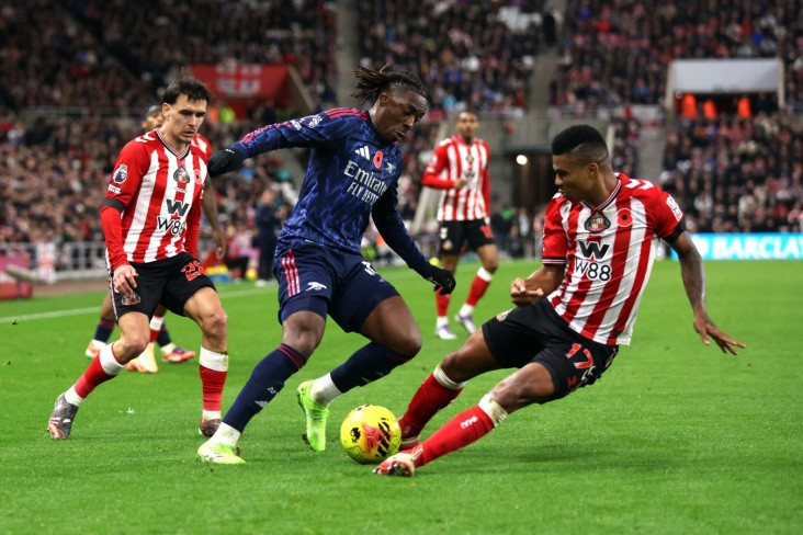 "Арсенал" упустил победу над "Сандерлендом", пропустив на 90+4-й минуте - ВИДЕО