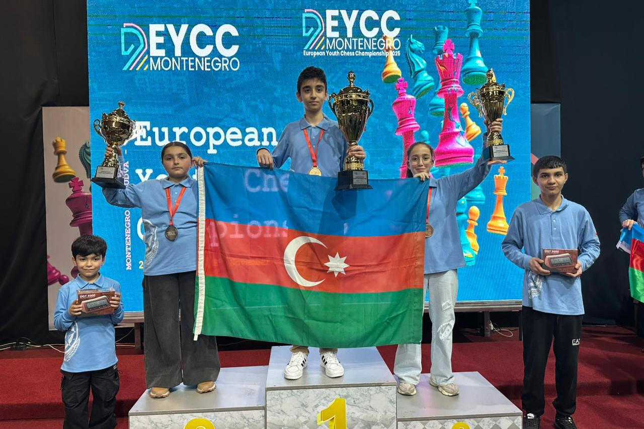 Azerbaijani youth chess players win three medals at European Championship - PHOTO