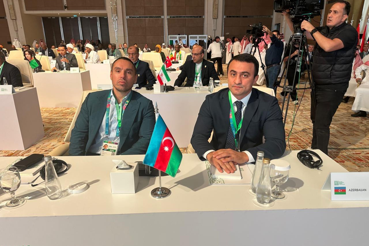 MOK rəhbərliyi İslam Həmrəyliyi İdman Assosiasiyasının 14-cü Baş Assambleyasında iştirak edir