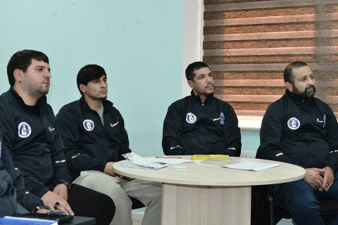 В Баку продолжается третий этап курса тренеров УЕФА - ФОТО