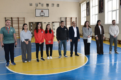 Bakıda UEFA-nın dəstəyi ilə keçirilən “Məktəbli Qızlar” turnirinə start verilib - FOTO