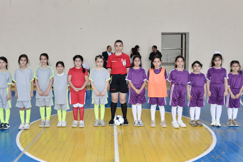 Bakıda UEFA-nın dəstəyi ilə keçirilən “Məktəbli Qızlar” turnirinə start verilib - FOTO