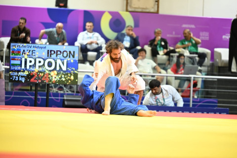 Azerbaijani judokas reach finals at Islamic Solidarity Games - UPDATED + PHOTO