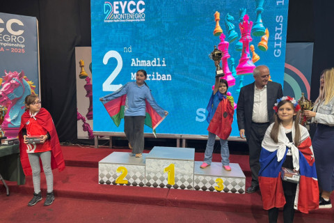 Azerbaijani youth chess players win three medals at European Championship - PHOTO