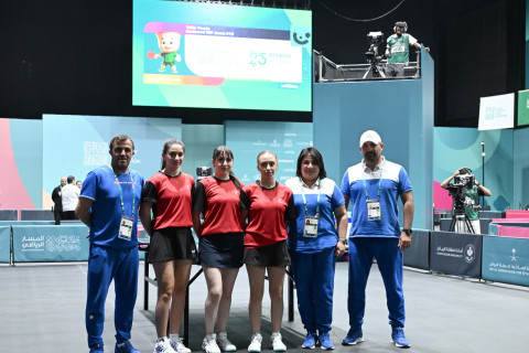 Azerbaijani table tennis team opens Islamic Solidarity Games with victory