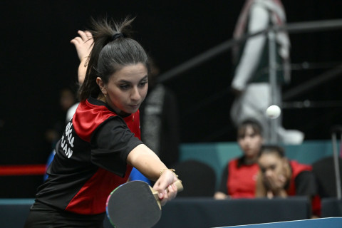 Azerbaijani table tennis team opens Islamic Solidarity Games with victory
