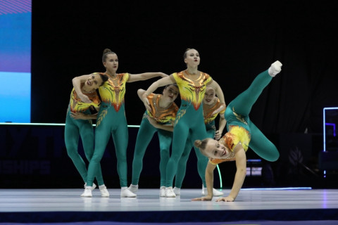 В Гяндже стартовал чемпионат Европы по аэробной гимнастике