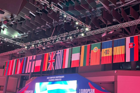 В Гяндже прошла церемония открытия чемпионата Европы по аэробной гимнастике - ФОТО