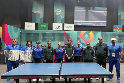 Azərbaycanın stolüstü tennis yığması qrup lideri kimi 1/4 finala vəsiqə qazandı