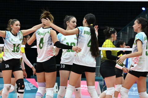 Сборная Азербайджана по волейболу уступила Турции