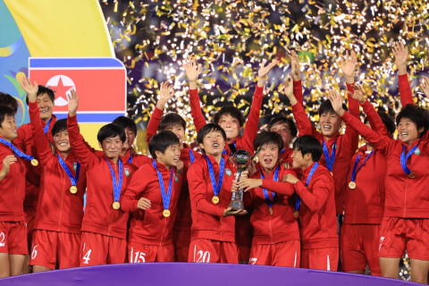 Сборная КНДР выиграла футбольный чемпионат мира среди девушек U17