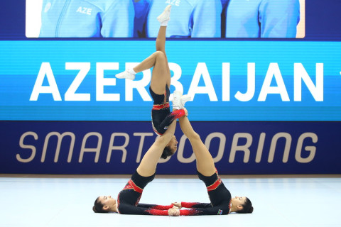 Gəncədə Aerobika gimnastikası üzrə Avropa çempionatına start verilib - FOTO