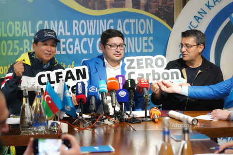 Гребцы поучаствовали в мероприятии в честь Победы и Дня флага Азербайджана - ФОТО